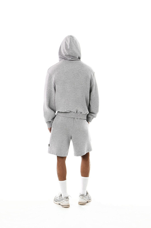 Шорты SVYATOY, серый меланж - Фото 6