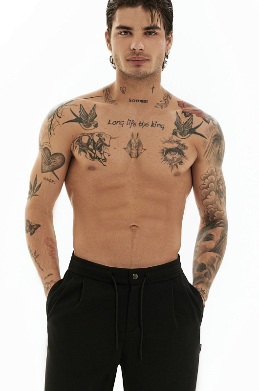 Брюки базовые SVYATOY, черный - Фото 2