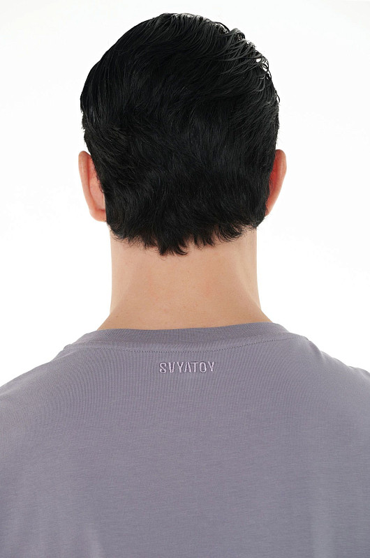 Футболка BASE, серый - Фото 4