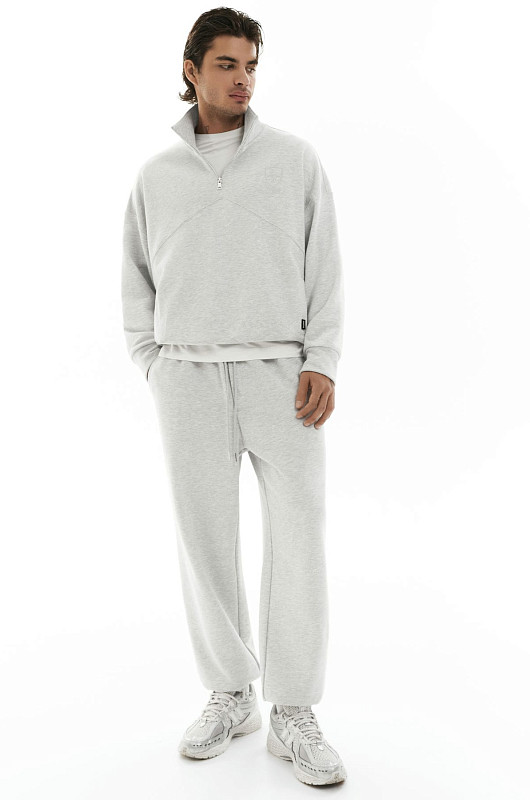 Джоггеры SVYATOY, молочный меланж - Фото 6