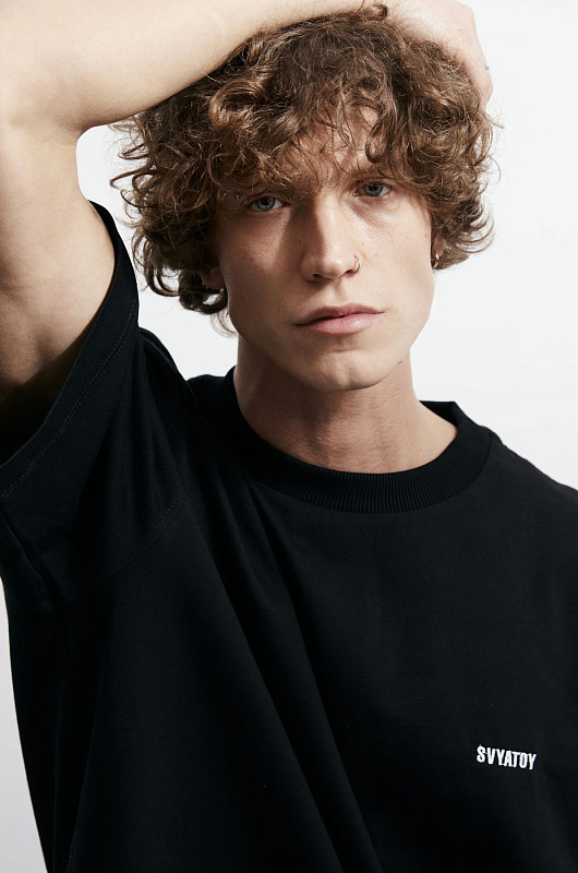 Футболка базовая SVYATOY, черный - Фото 6