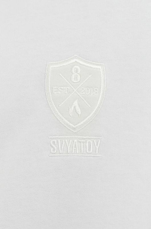 Лонгслив SVYATOY, молочный - Фото 4