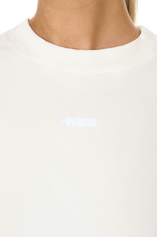 Футболка oversize с иллюстрацией, молочный - Фото 5