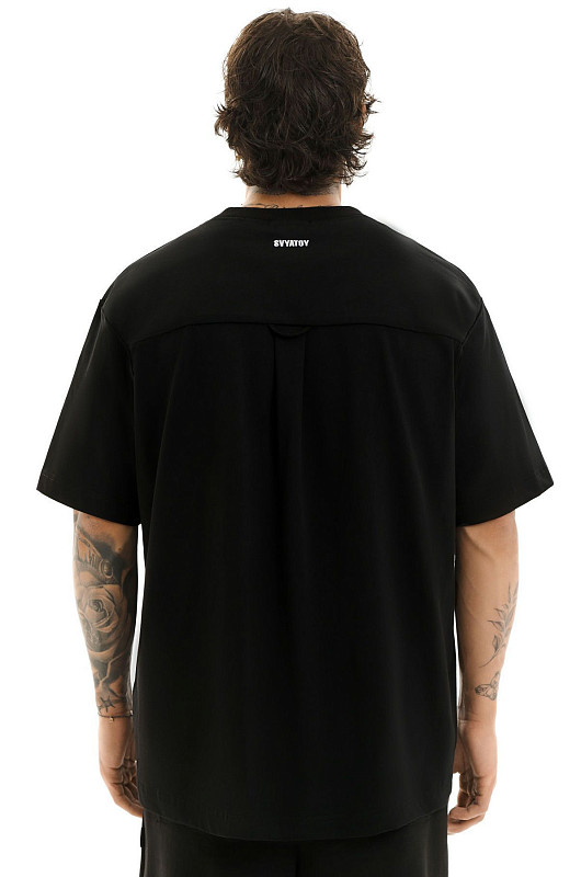 Футболка базовая charity giver 2, черный - Фото 6