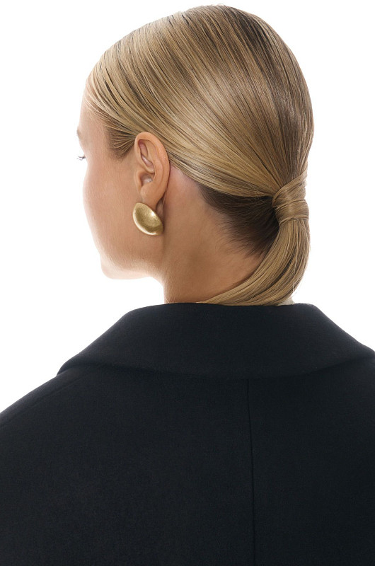 Пиджак - пальто, черный - Фото 8