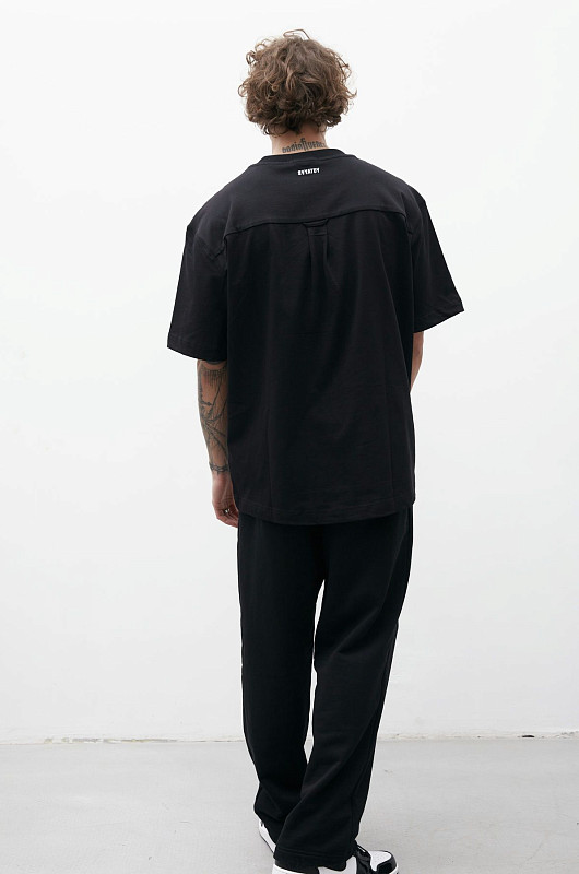 Футболка базовая SVYATOY с иллюстрацией, черный - Фото 7