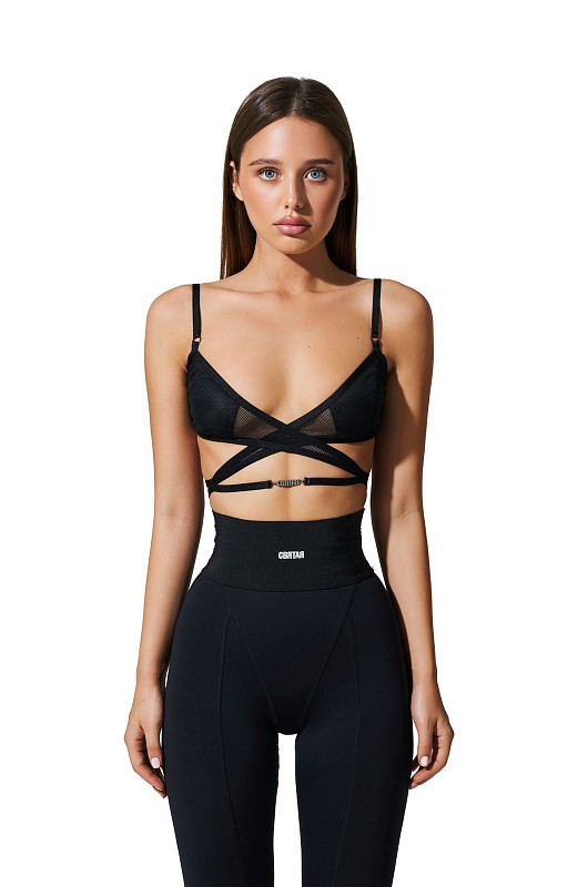 Бра с запахом, черный - Фото 5