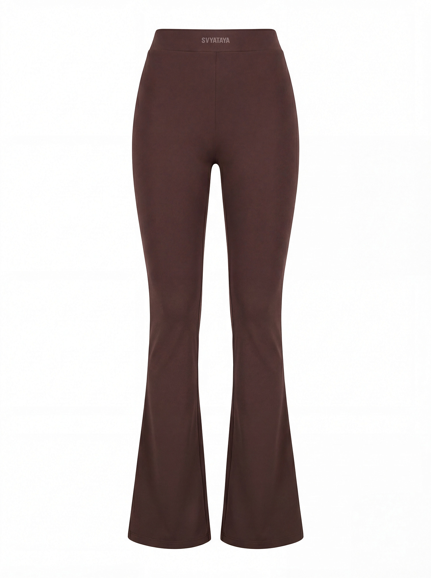 Леггинсы - клеш SVYATAYA, шоколадный - Фото 2