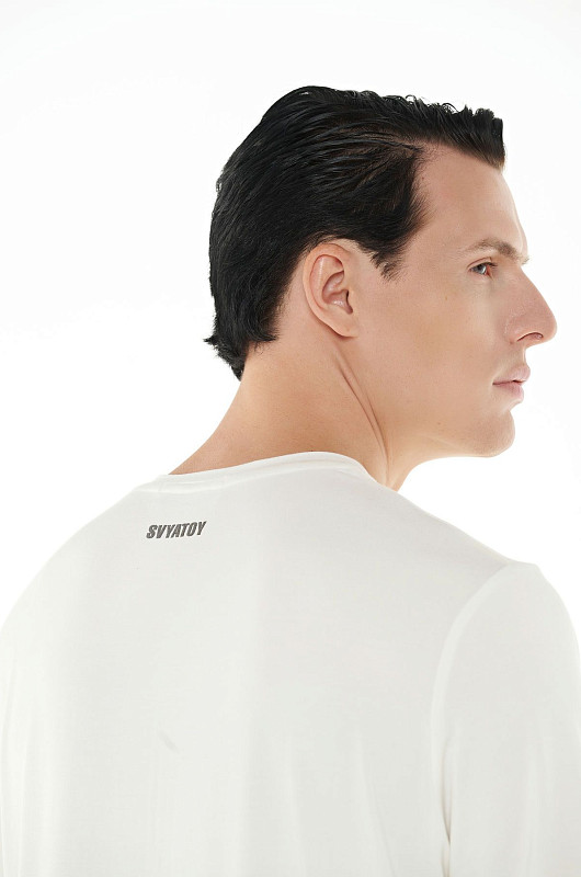 Футболка SOFT, молочный - Фото 4