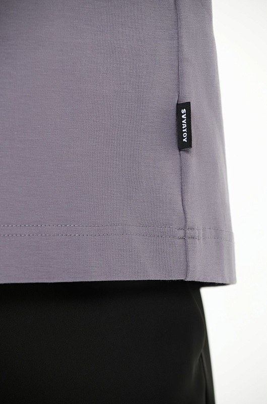 Футболка BASE, серый - Фото 5