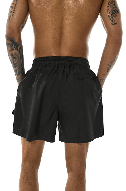 Шорты из плащевой ткани SVYATOY, черный - Фото 2