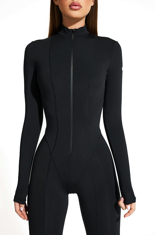 Комбинезон СВЯТАЯ, черный - Фото 6