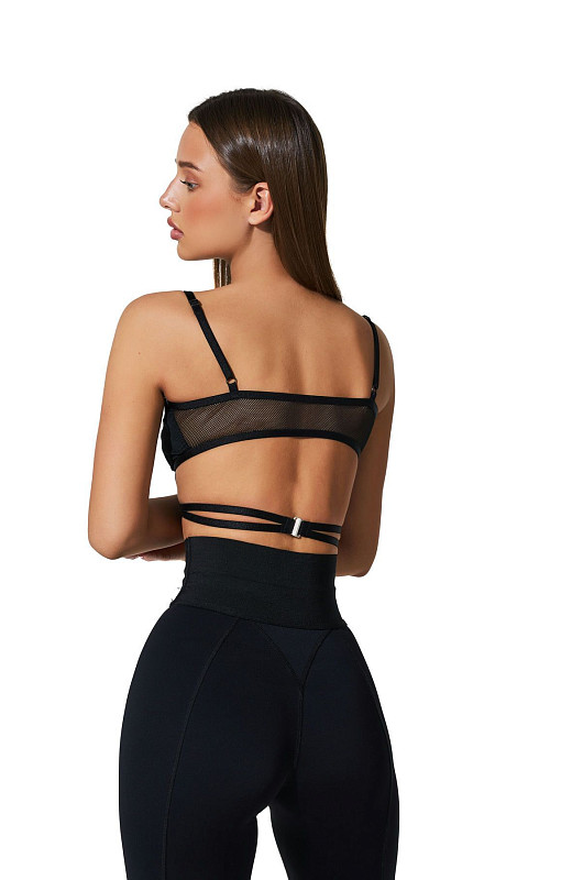 Бра с запахом, черный - Фото 6