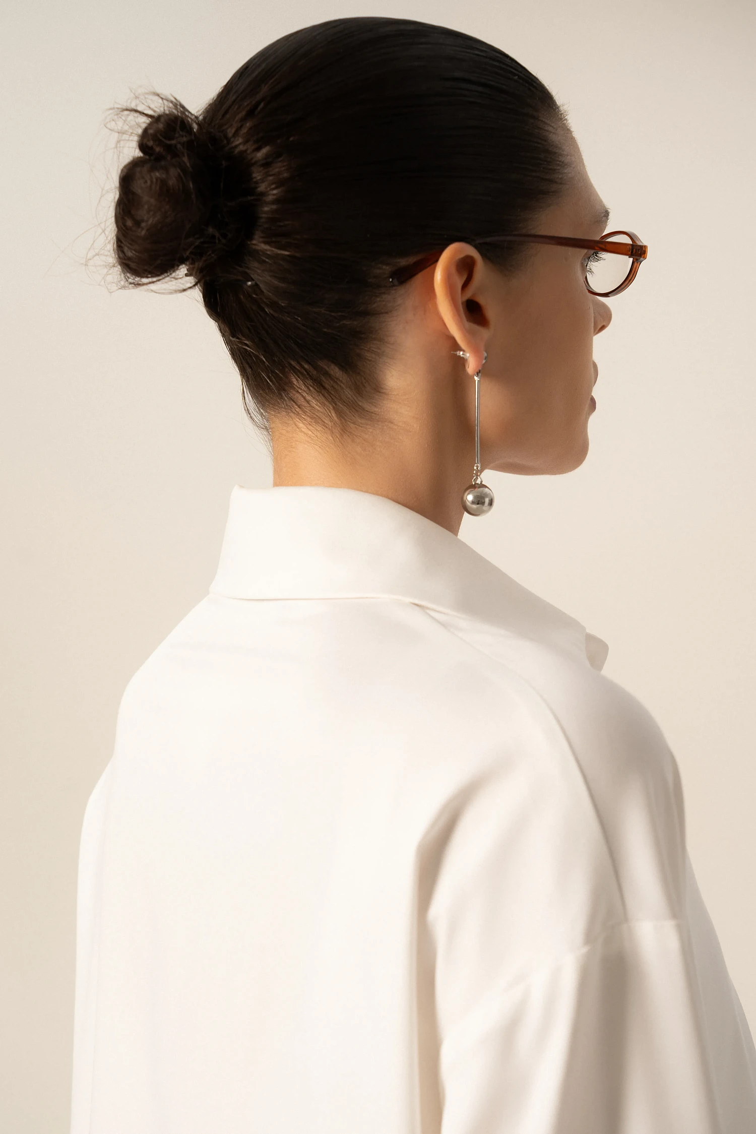 Рубашка базовая SVYATAYA, молочный - Фото 7