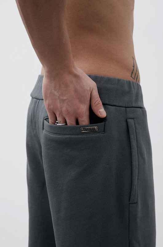 Брюки SVYATOY, дымчатый - Фото 1