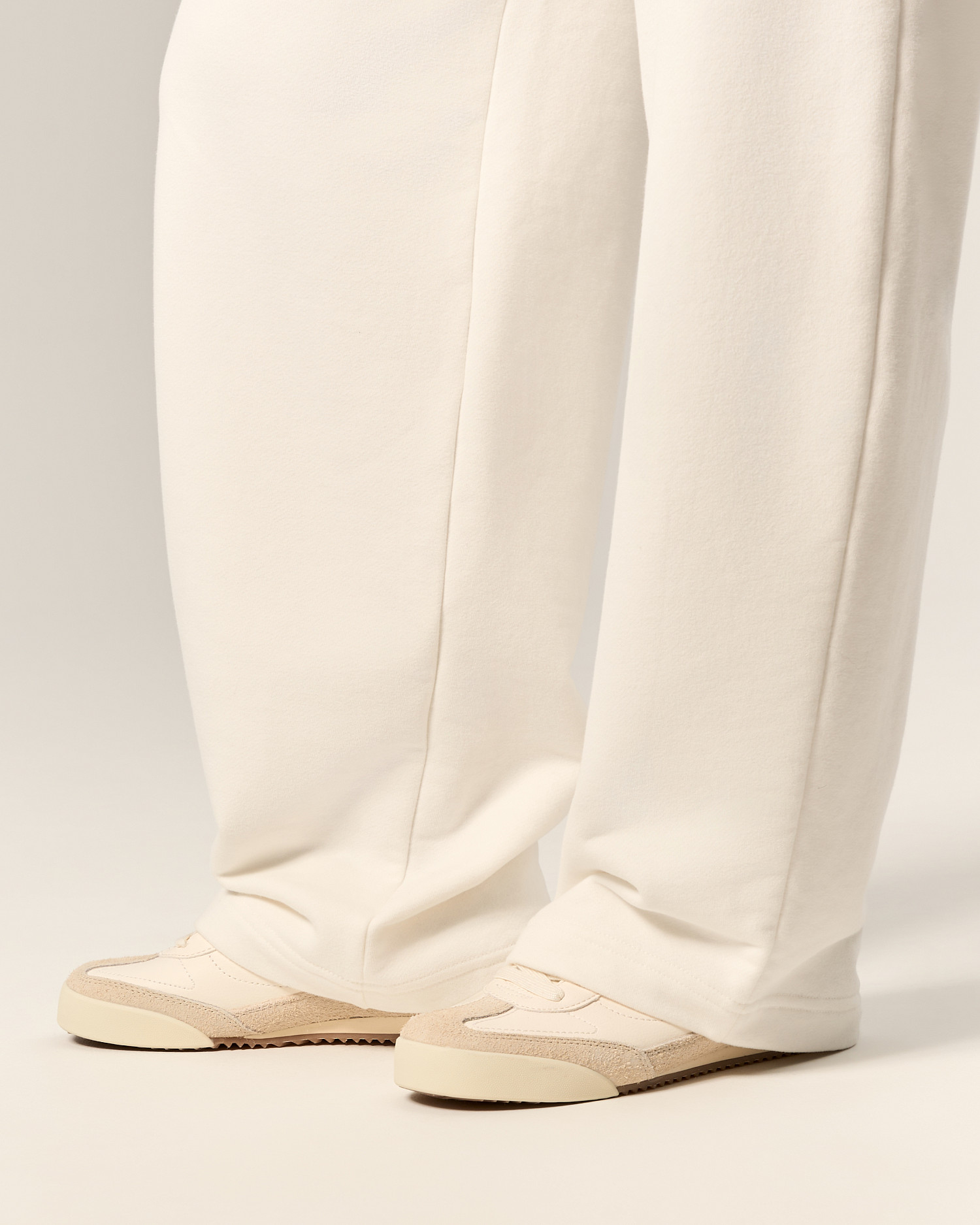 Брюки объемные SVYATAYA, молочный - Фото 6