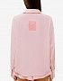 Рубашка из легкой ткани с принтом, розовый - Фото превью 3