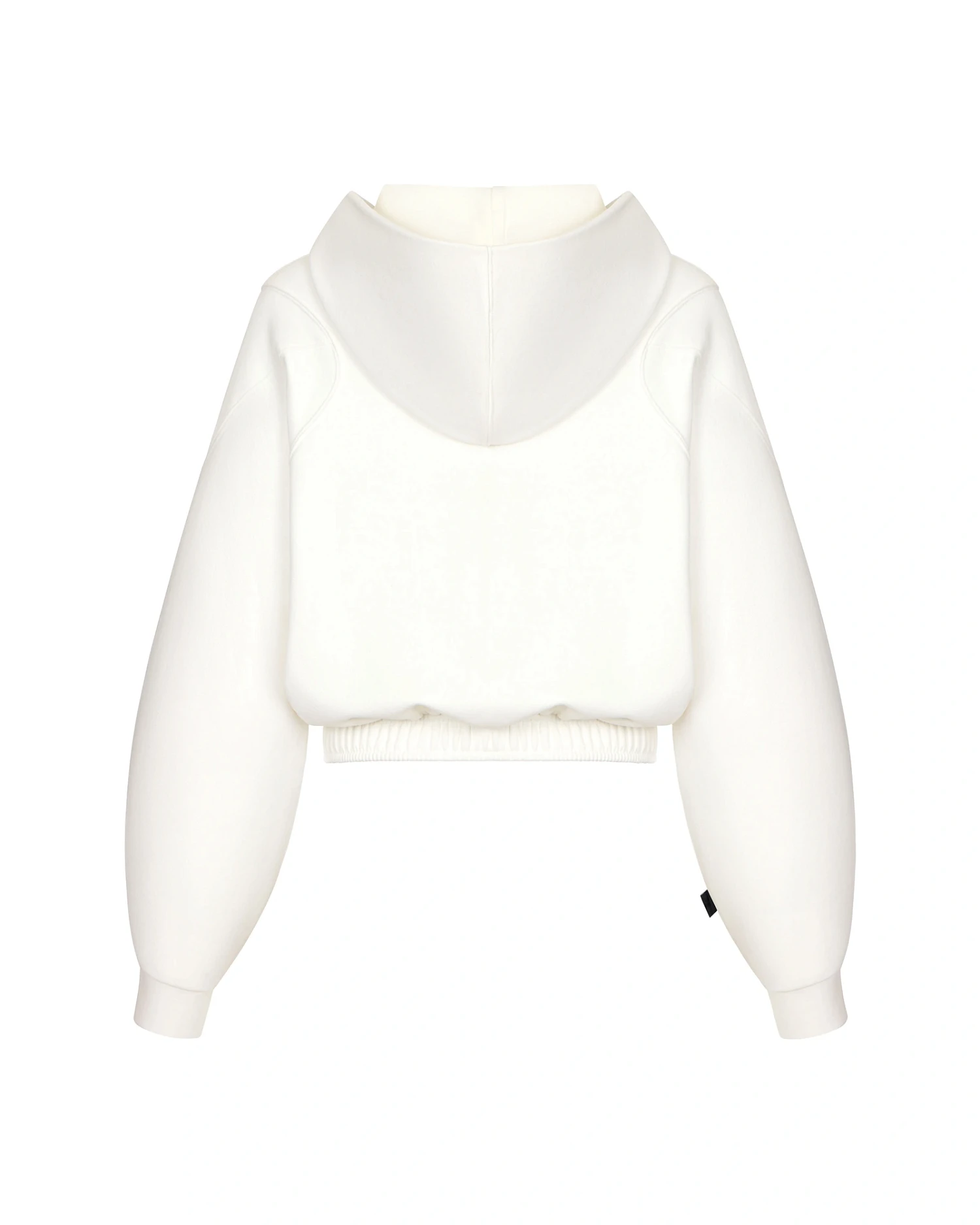 Зип - худи SVYATAYA укороченный, молочный - Фото 2