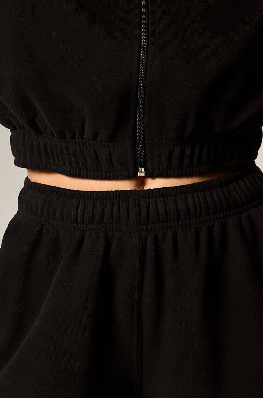 Брюки объемные SVYATAYA, черный - Фото 7