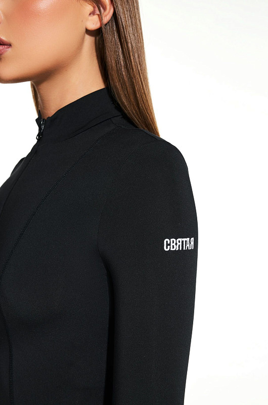 Комбинезон СВЯТАЯ, черный - Фото 5