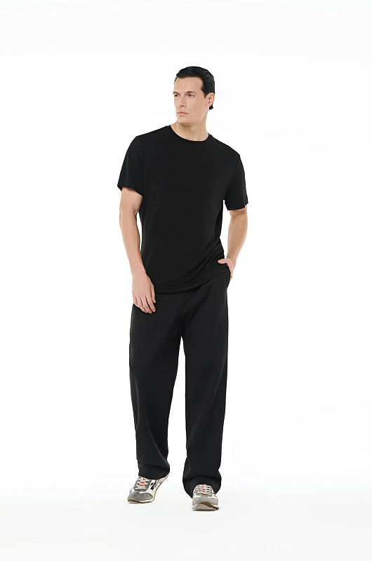 Футболка SOFT, черный - Фото 4