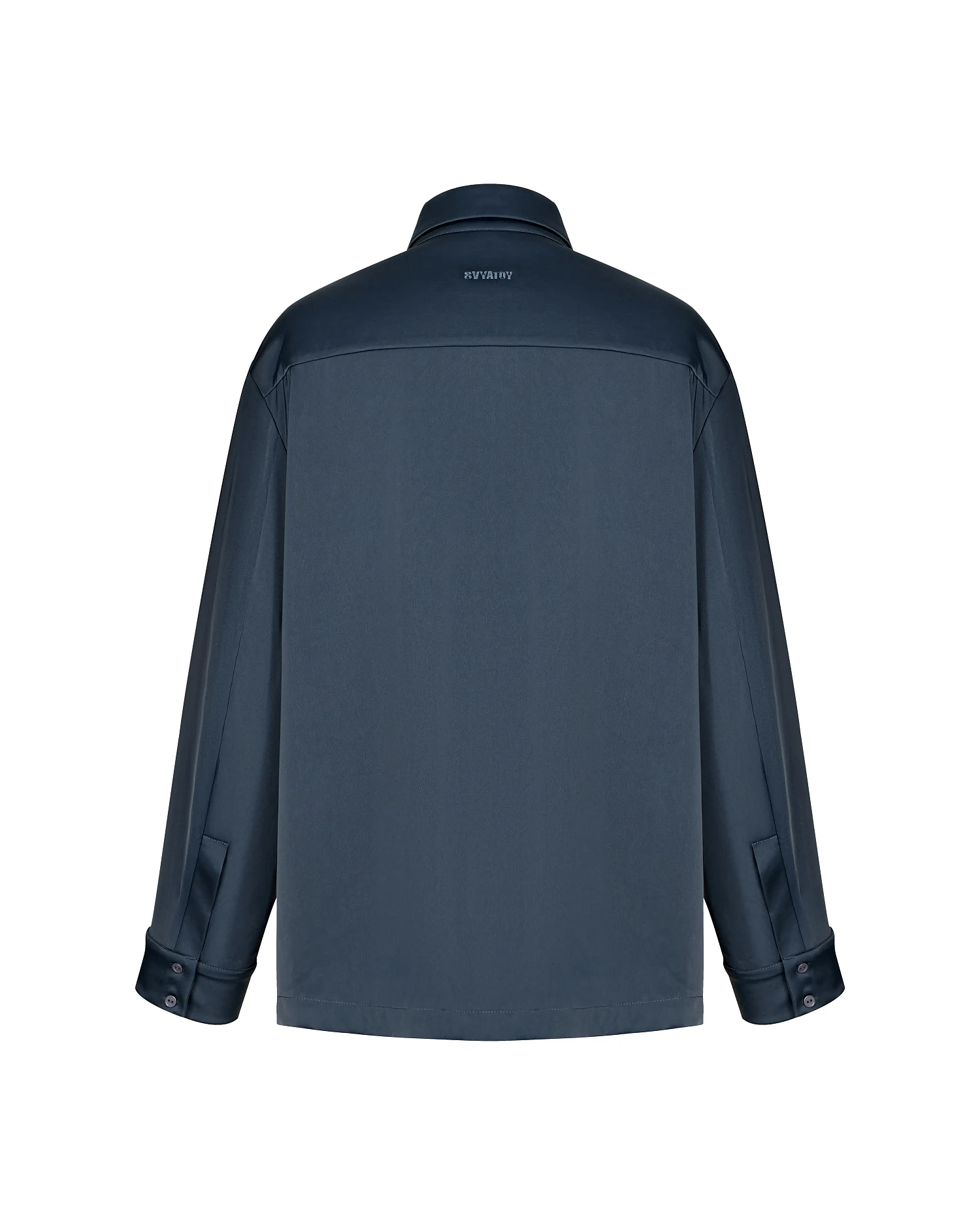 Рубашка шелковая SVYATOY, серый - Фото 2