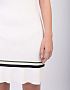 Трикотажное платье с контрастными полосами - Фото превью 3