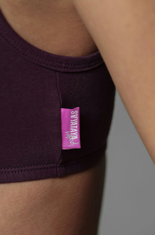 Белье базовое, сливовый - Фото 2