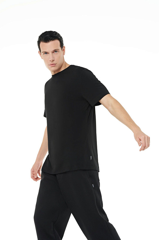 Футболка SOFT, черный - Фото 3