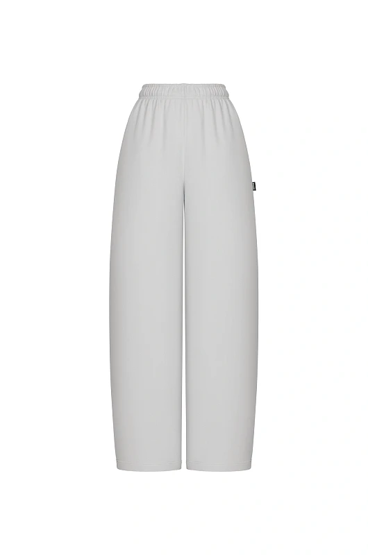 Брюки объемные SVYATAYA, пепельный - Фото 1