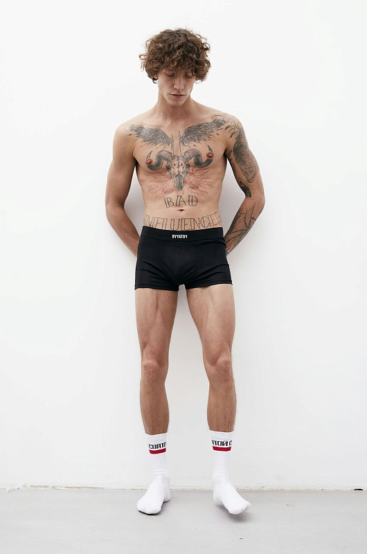 Трусы SVYATOY из микроволокна, черный - Фото 2