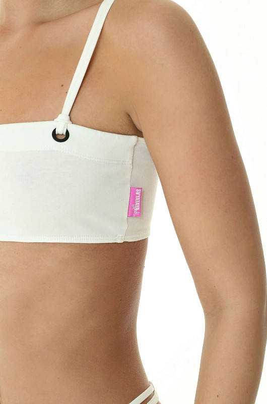 Белье из хлопка с люверсами, молочный - Фото 3