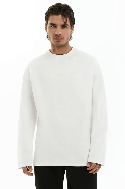 Лонгслив SVYATOY, молочный - Фото 1