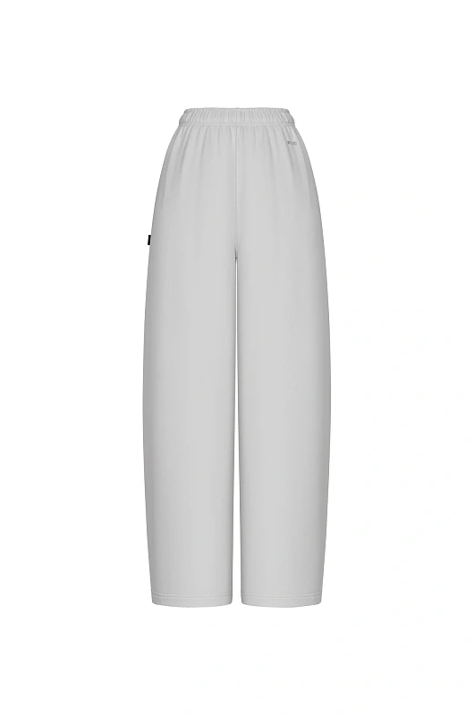 Брюки объемные SVYATAYA, пепельный - Фото 2