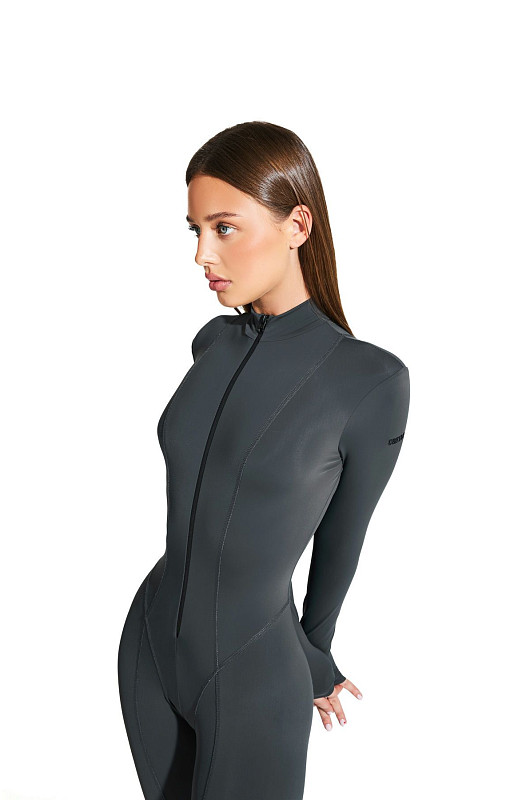 Комбинезон СВЯТАЯ, графитовый - Фото 4