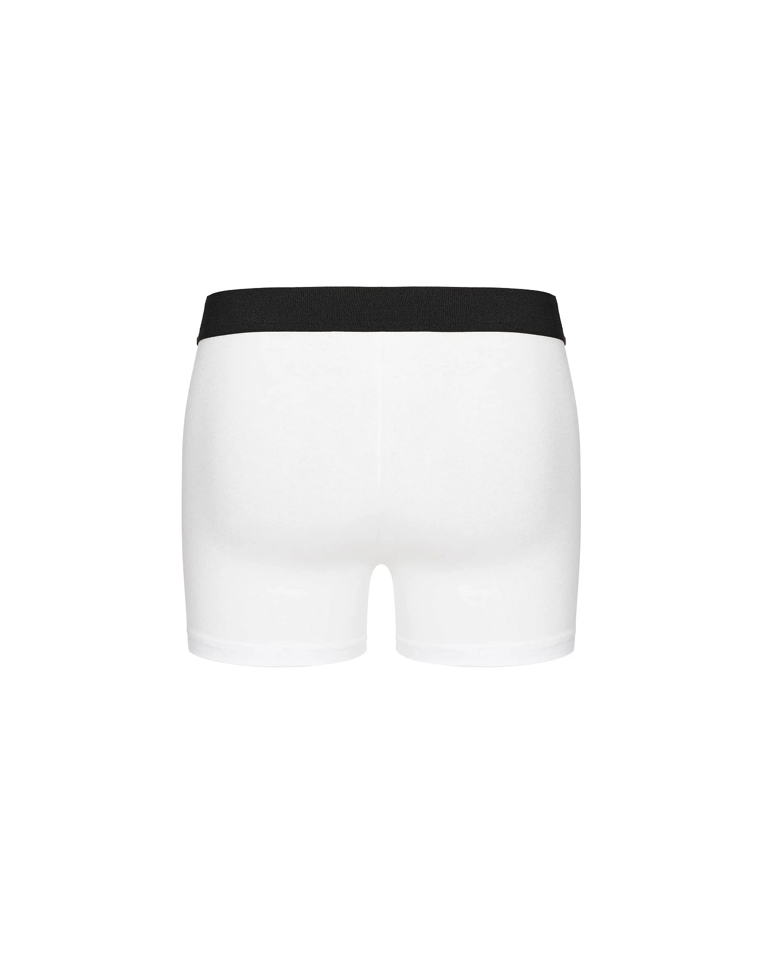 Трусы из вискозы с вышивкой "S", белый - Фото 2