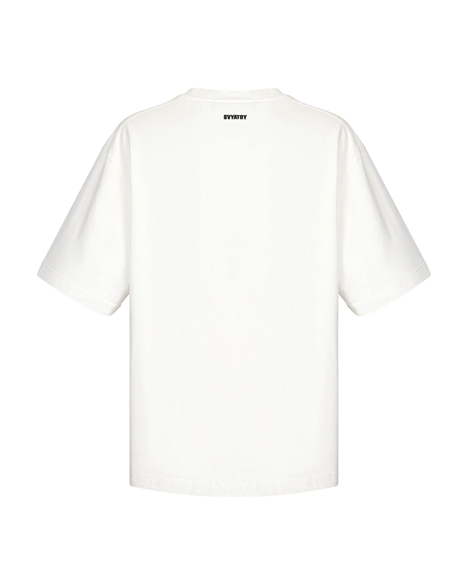 Футболка с рельефами SVYATOY, молочный - Фото 2
