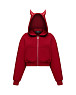 Худи - чертенок, красный
