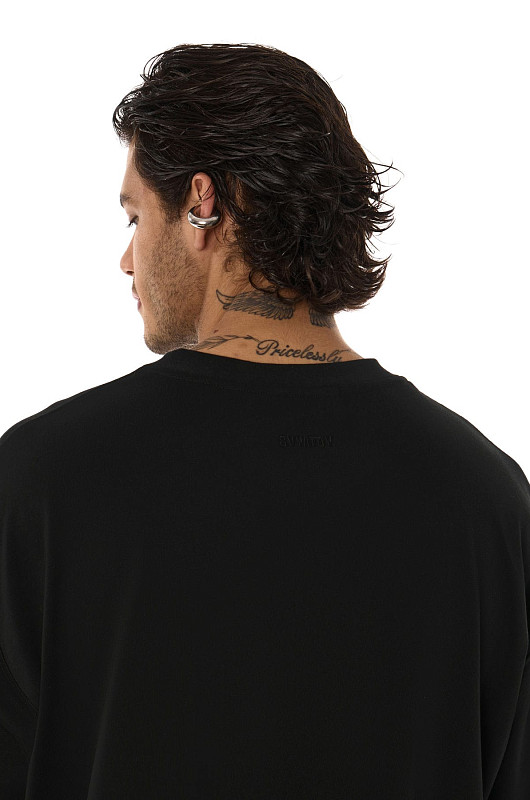 Футболка объемная SVYATOY, черный - Фото 5