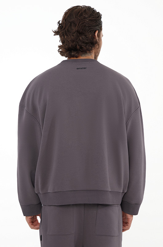 Свитшот SVYATOY, серый - Фото 2