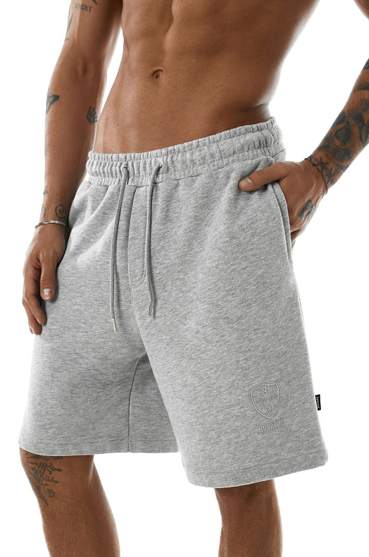Шорты SVYATOY, серый меланж - Фото 2