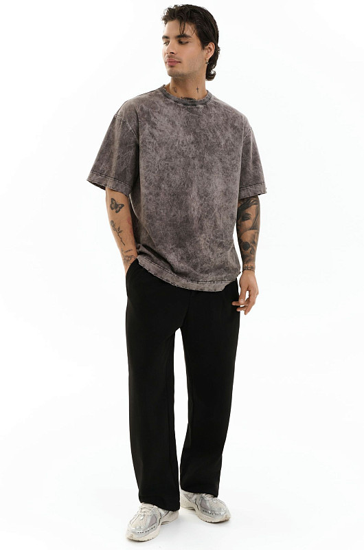 Футболка oversize SVYATOY с рваным эффектом, серый - Фото 6