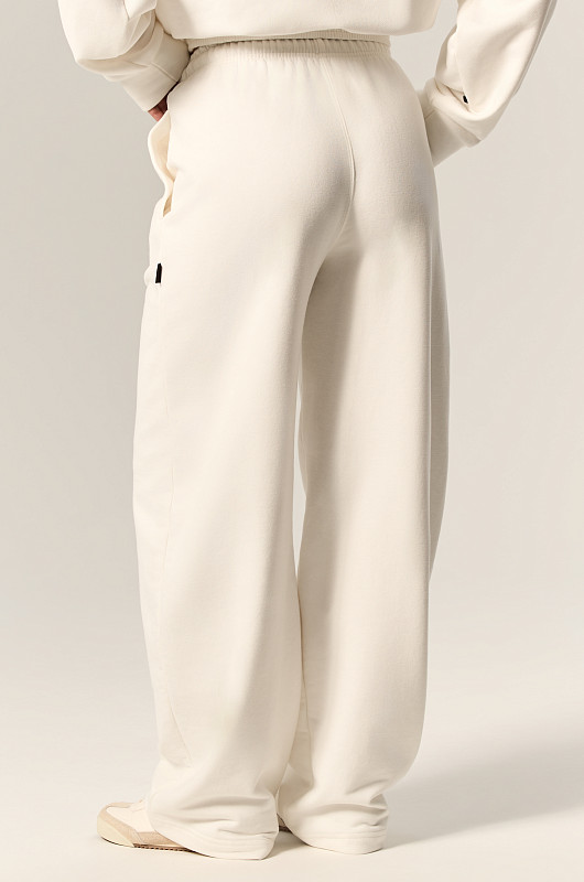 Брюки объемные SVYATAYA, молочный - Фото 7