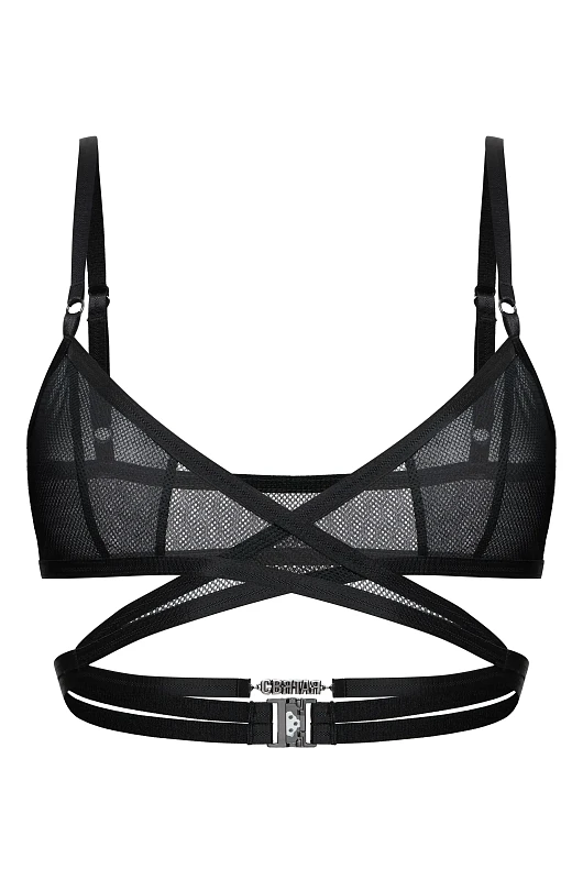 Бра с запахом, черный - Фото 1