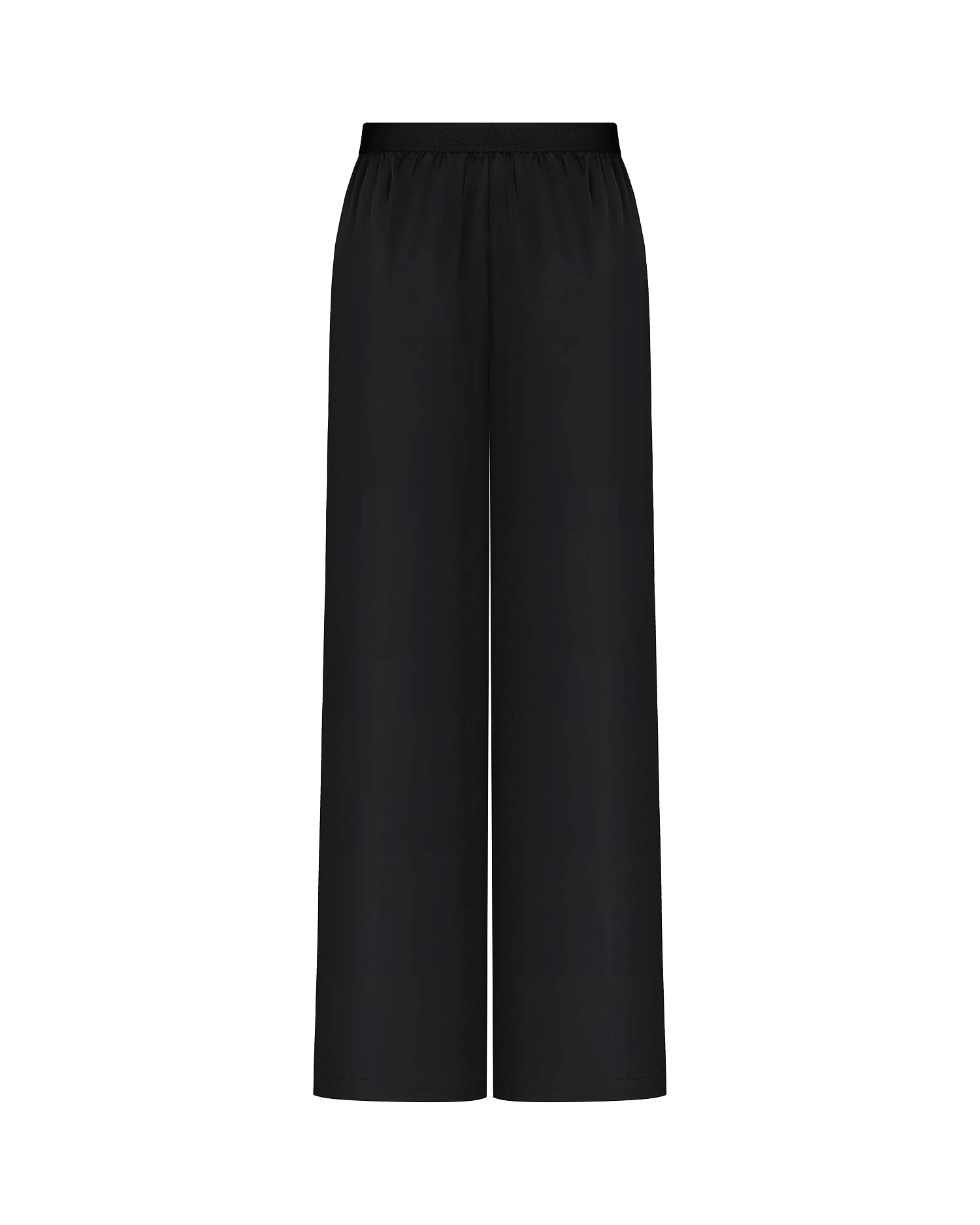 Брюки шелковые SVYATOY, черный - Фото 2