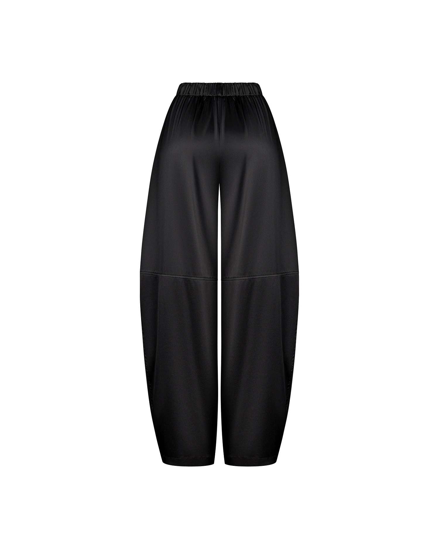 Брюки с защипами SVYATAYA, черный - Фото 3