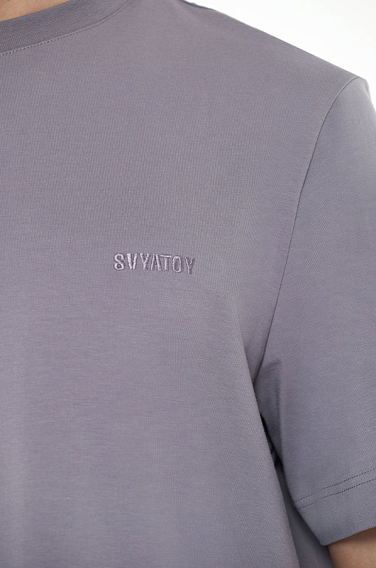 Футболка BASE, серый - Фото 2