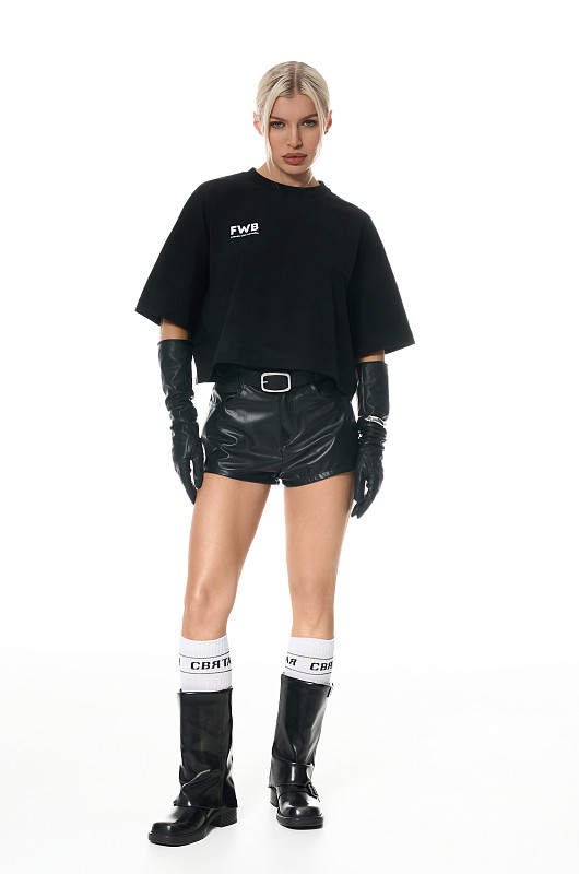 Футболка SVN "FWB", черный - Фото 4