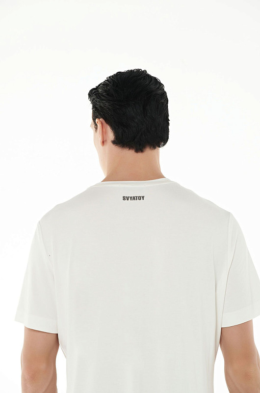 Футболка SOFT, молочный - Фото 2