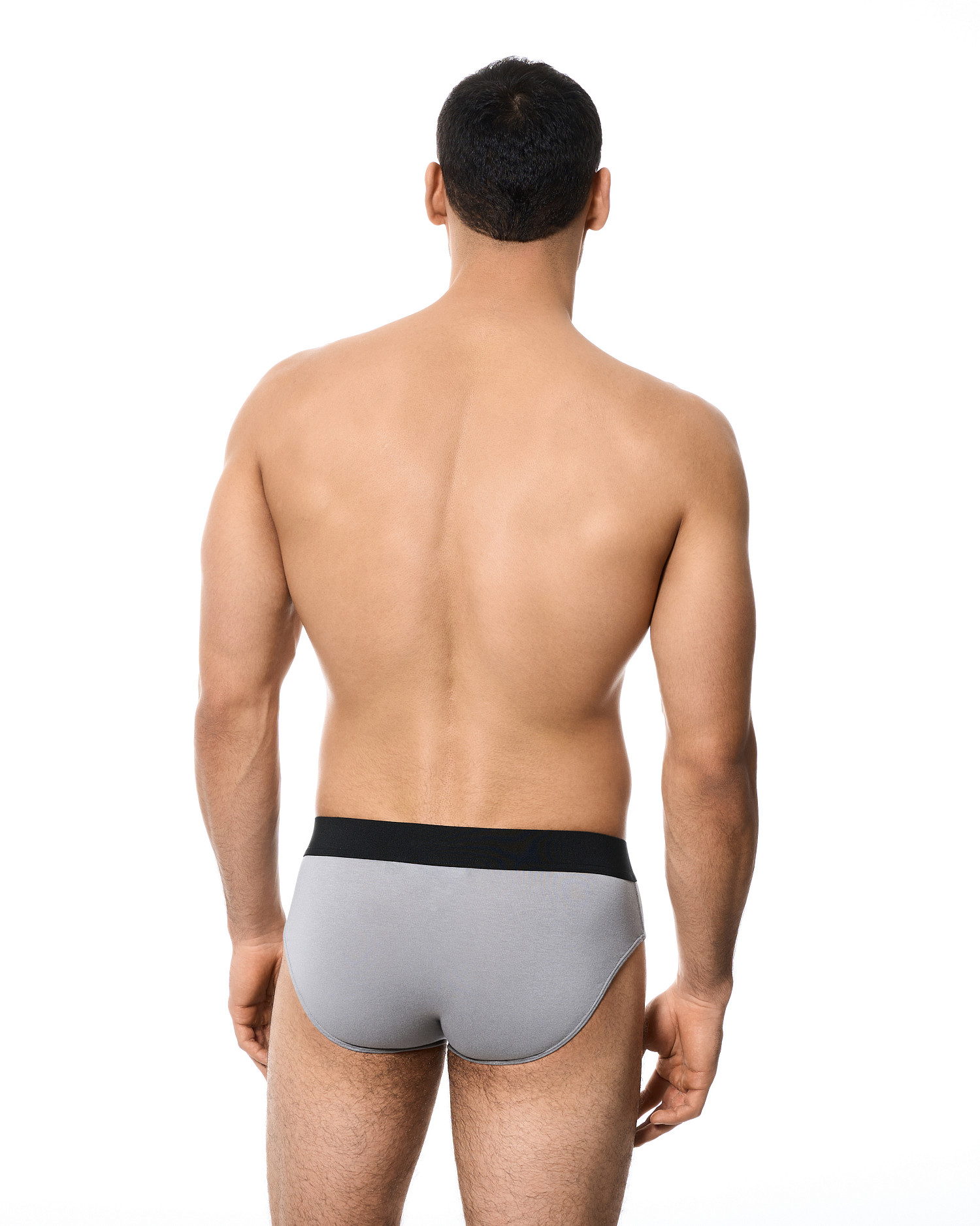 Трусы брифы, серый - Фото 2